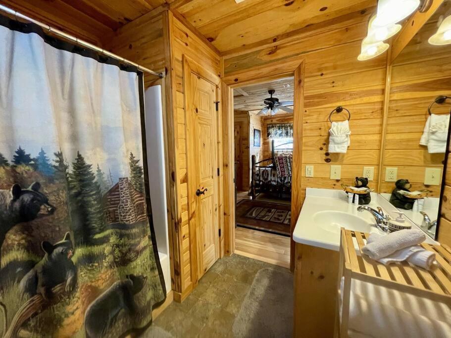 2 Bed Cabin Hot Tub Close To Helen #16 エクステリア 写真